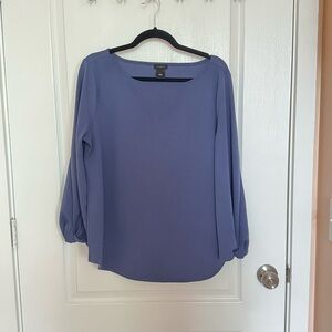 Ann Taylor Factory Women's Blue Blouse